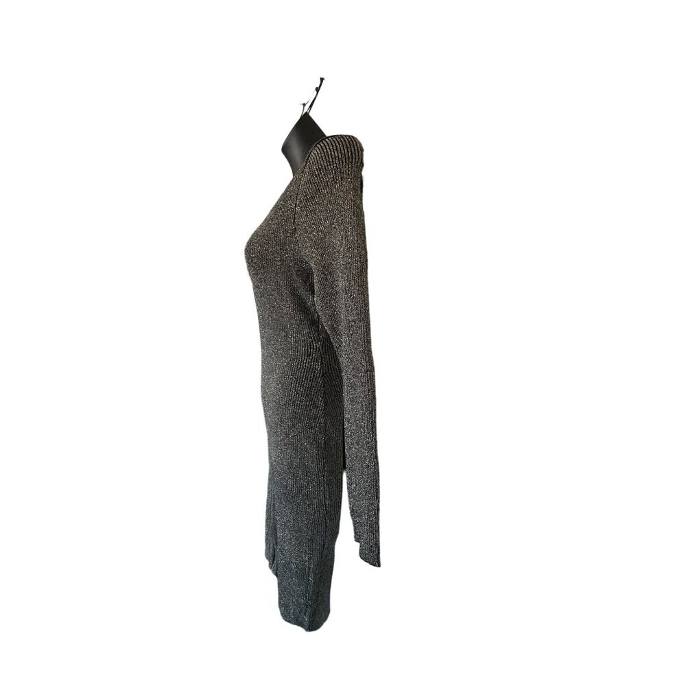 LU NYC Holiday Sparkle Dress Size 2X Zipper Closure - Picture 4 of 11